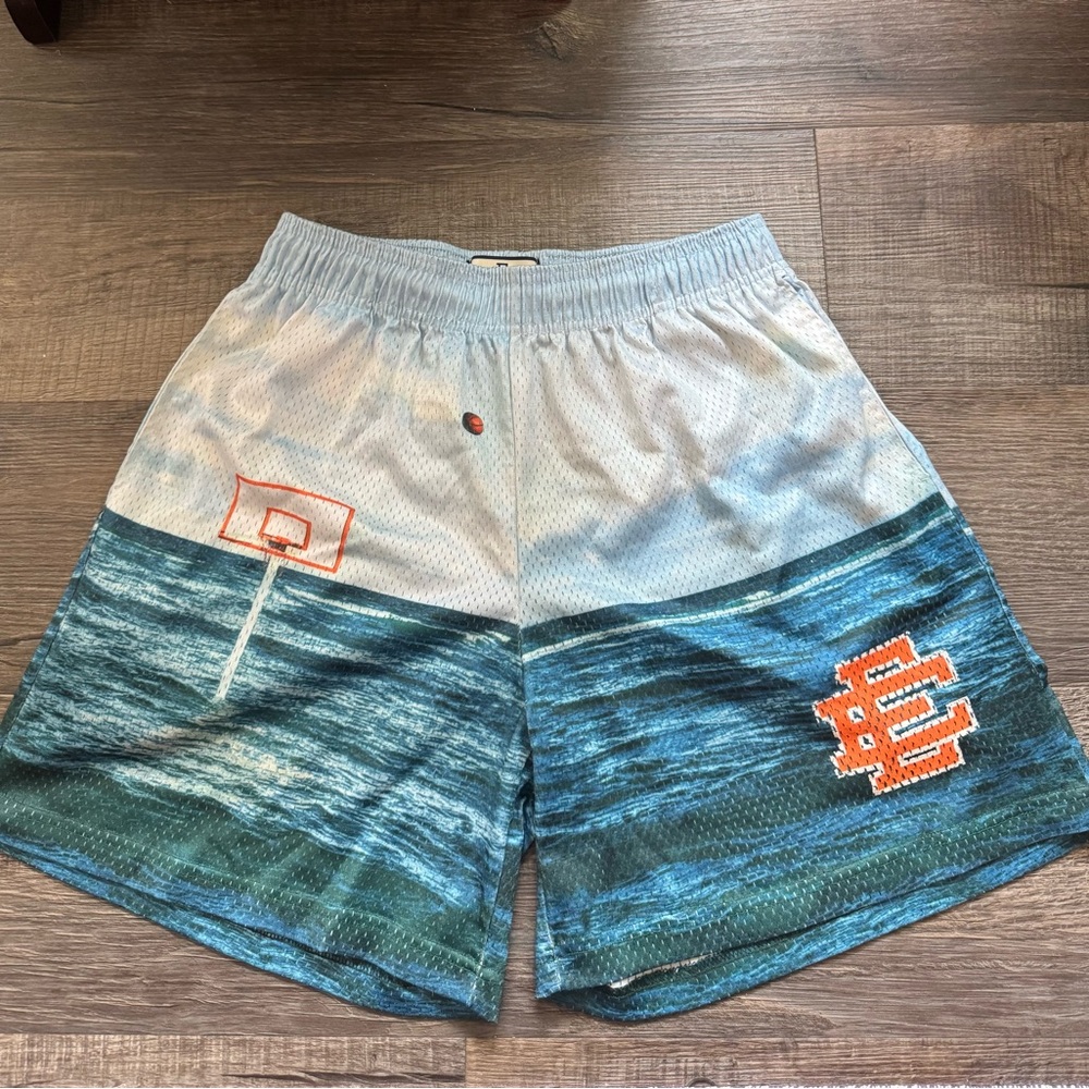 Eric Emanuel Light Blue Shorts